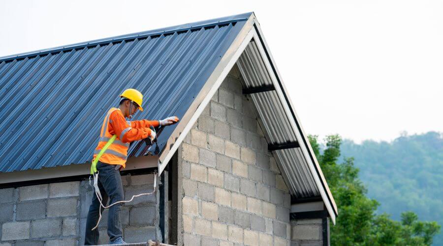 Professional metal roof installation in Brookfield, VT